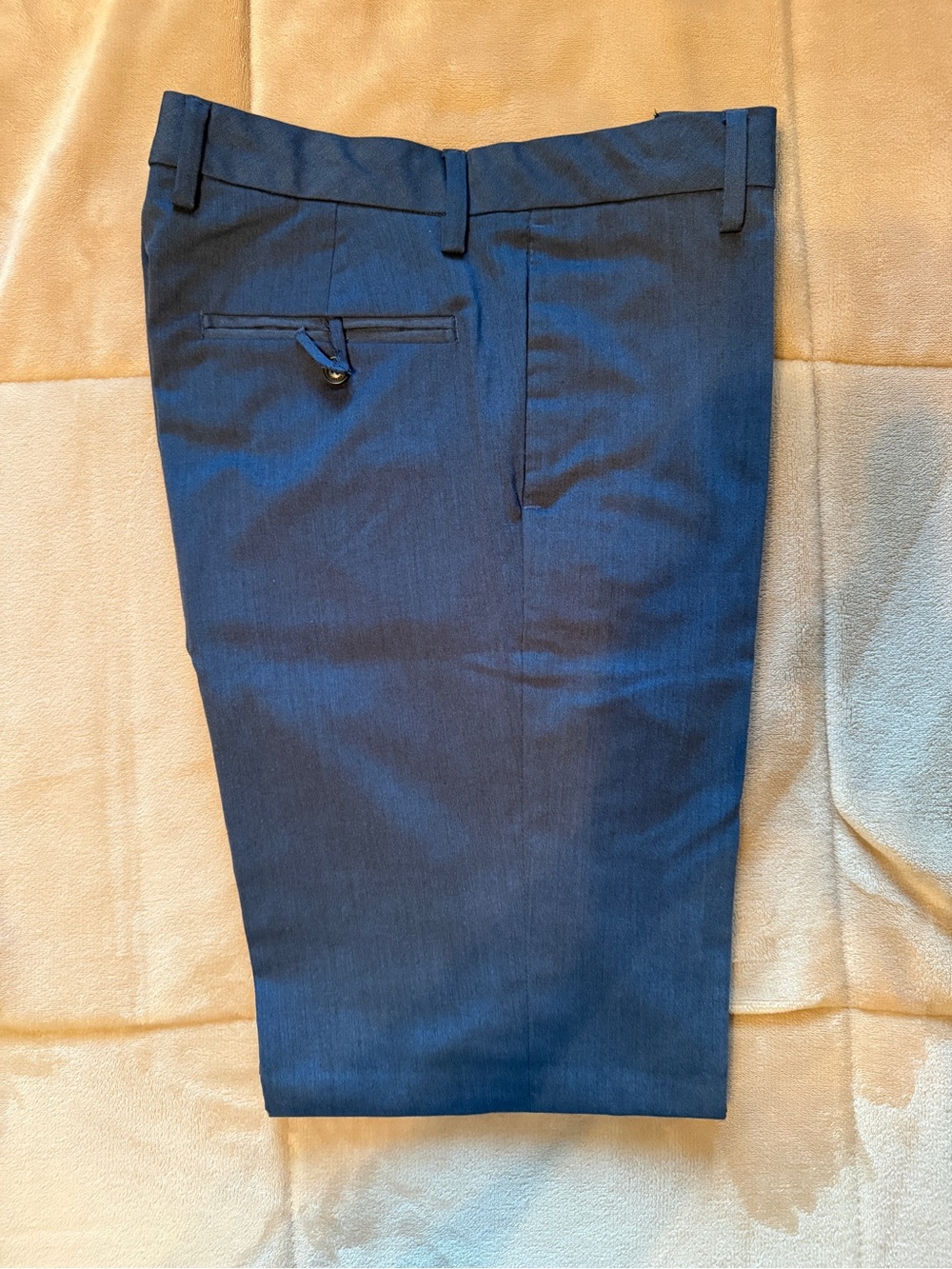 Van Heusen Navy Blue Slim Dress Pants